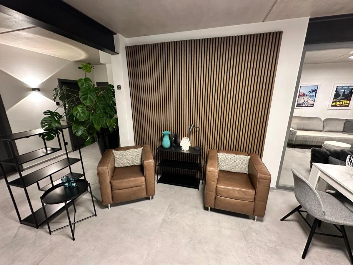 Luxurioeses Apartment Direkt Am Kanal 125 M² - Youpartments Munster  Dış mekan fotoğraf