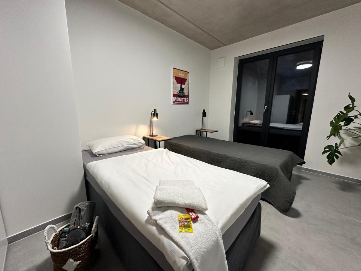 Luxurioeses Apartment Direkt Am Kanal 125 M² - Youpartments Munster  Dış mekan fotoğraf