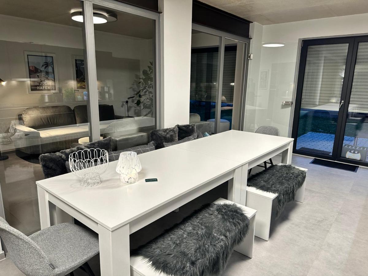 Luxurioeses Apartment Direkt Am Kanal 125 M² - Youpartments Munster  Dış mekan fotoğraf