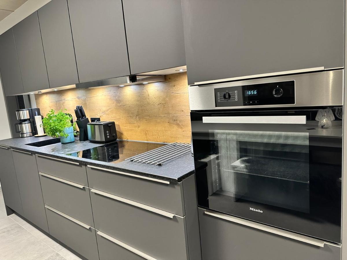 Luxurioeses Apartment Direkt Am Kanal 125 M² - Youpartments Munster  Dış mekan fotoğraf