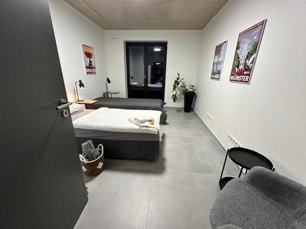 Luxurioeses Apartment Direkt Am Kanal 125 M² - Youpartments Munster  Dış mekan fotoğraf